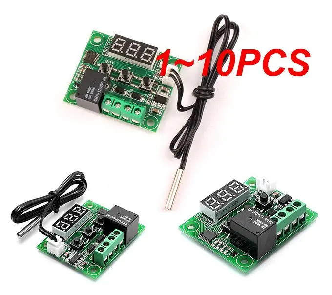 

1~10PCS Digital Thermostat Temperature Control Thermometer Thermo Controller Switch Module DC 12V Waterproof NTC Sensor