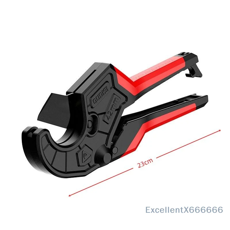 1Pcs 전문 파이프 커터 0-42mm 배관 개조 작업용 알루미늄 합금 래칫 튜브 가위