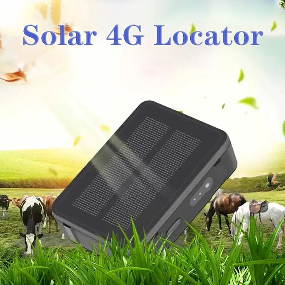 Stock Farming Solar 4G Localizzatore Gps Smart Tracker Impermeabile Bovini Mucca Pecora Cavallo Cammello Animali Domestici Localizzatore In Tempo Real