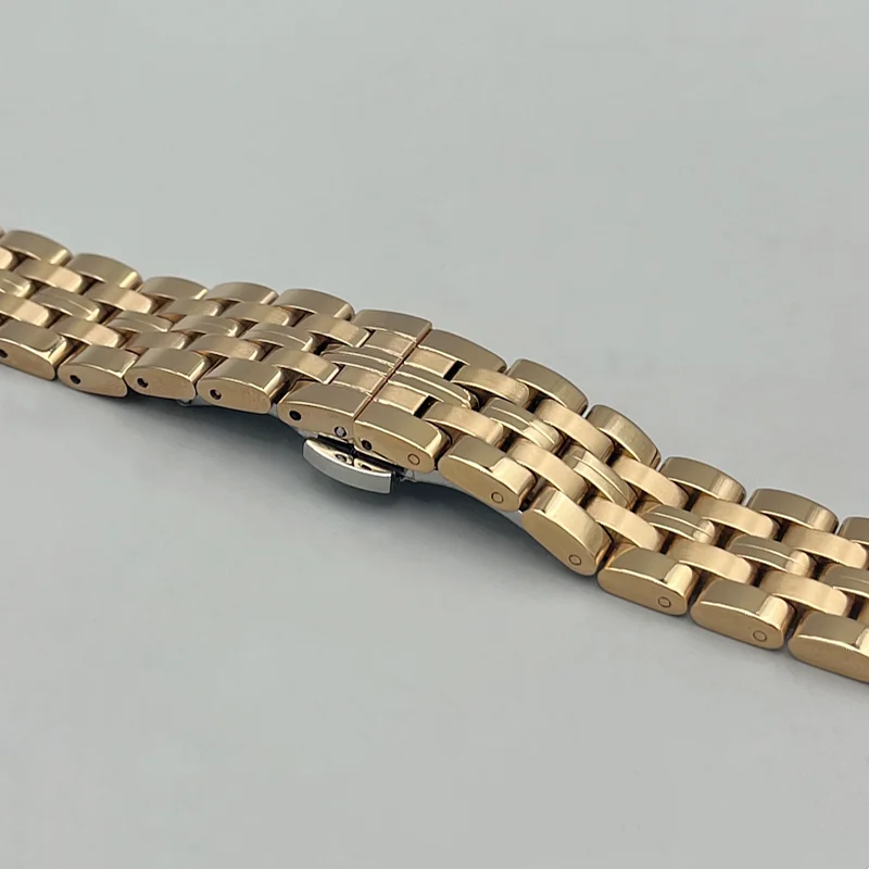 Premium Solid Stainless Steel Metal Watch Band Strap Bracelet