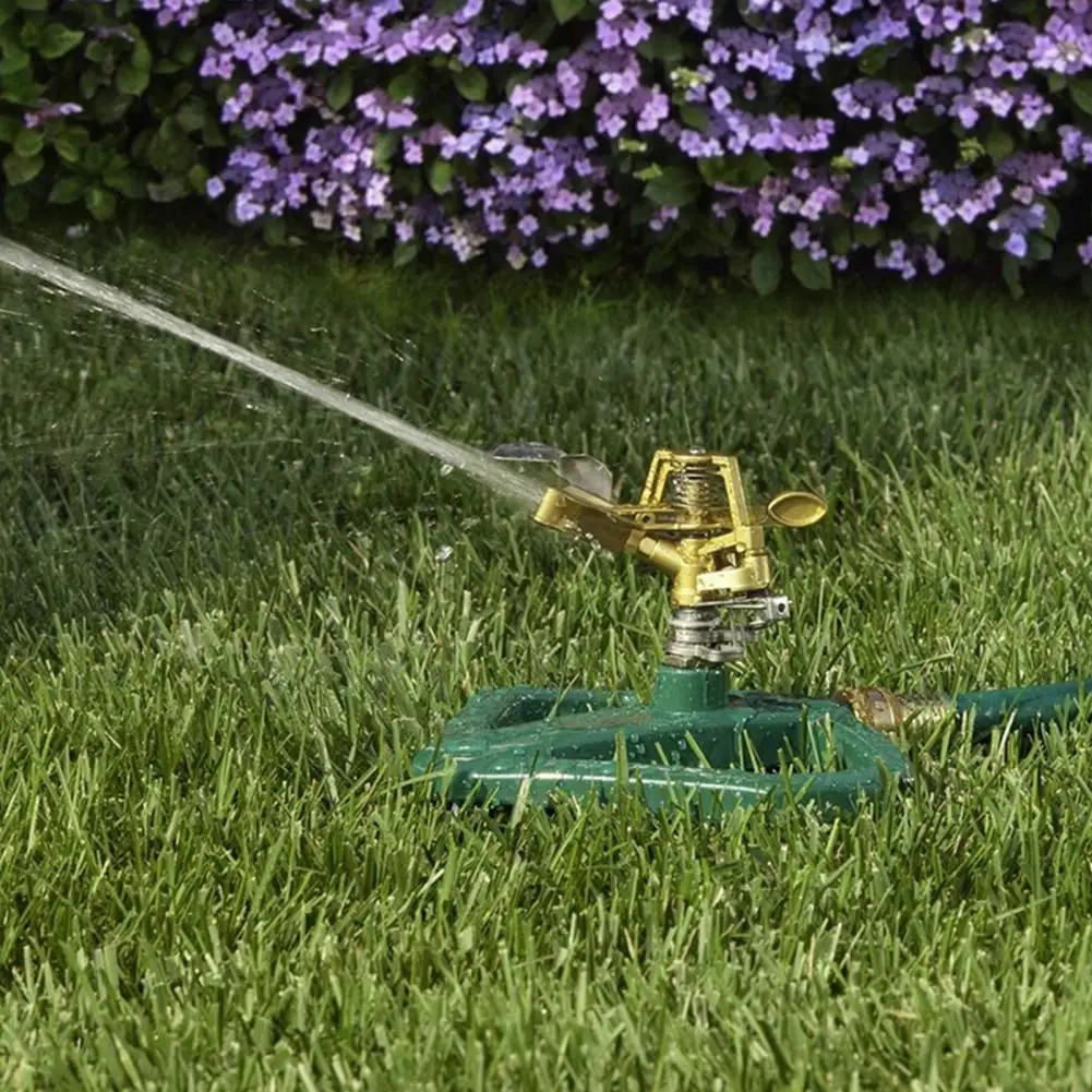 

Yard Sprinklers Corrosion-resistant Sprinkler Efficient Garden Watering Adjustable 360 Degree Rotation Sprinkler for Lawn Yard