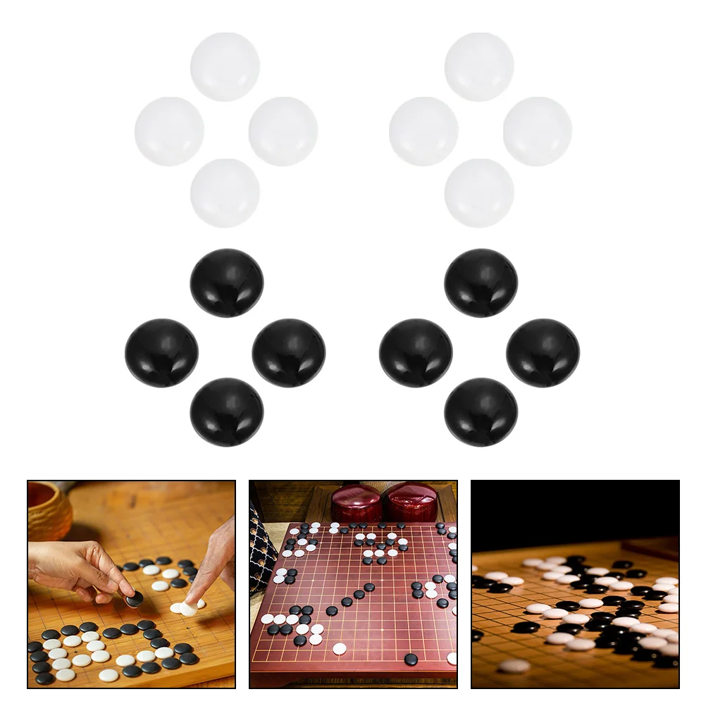 

Beads Go Piece Chess Accessories Educational Playthings Gobang Ceramic Decorative Stones for Kids Supply Travel Child