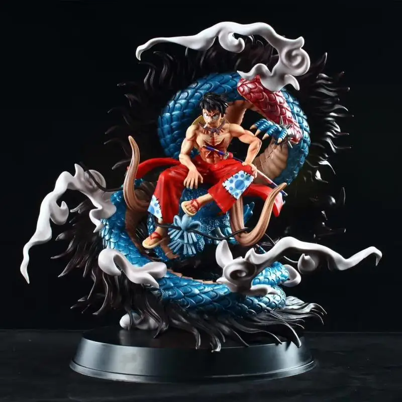 

Anime One Piece Wano Country Kaido VS Monkey D Luffy GK PVC Action Figure Statue Collectible Model Gear Third Luffy Toys Doll