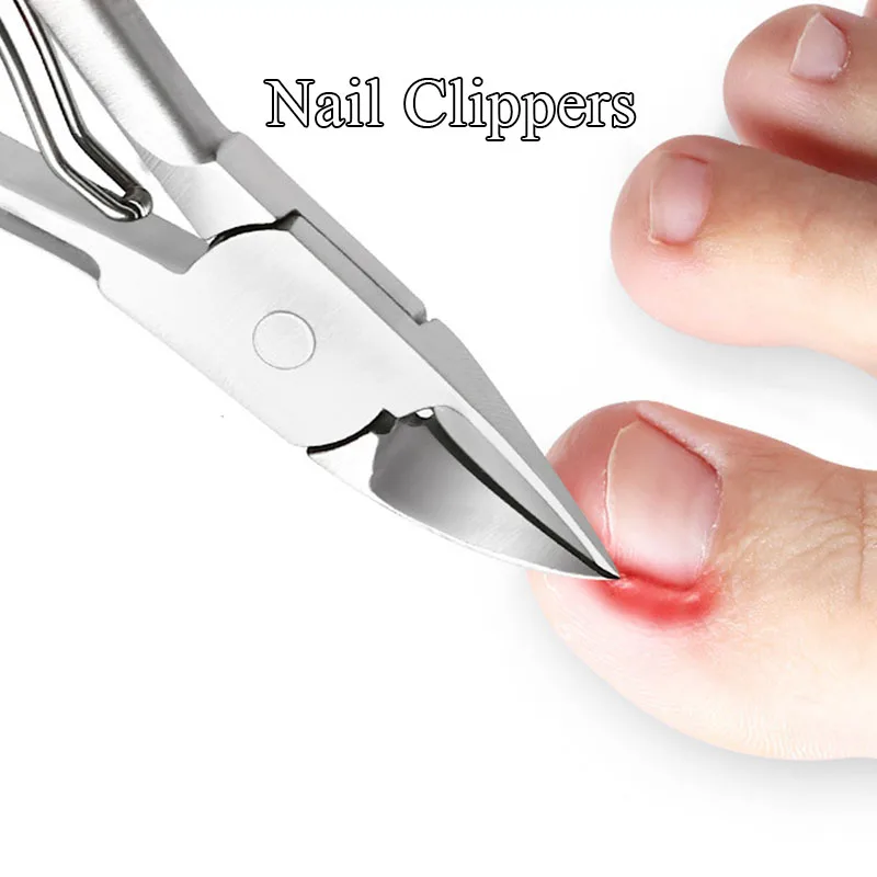 Toenail Nail Clippers Cutters Stainless Steel Nail Cutter Professional