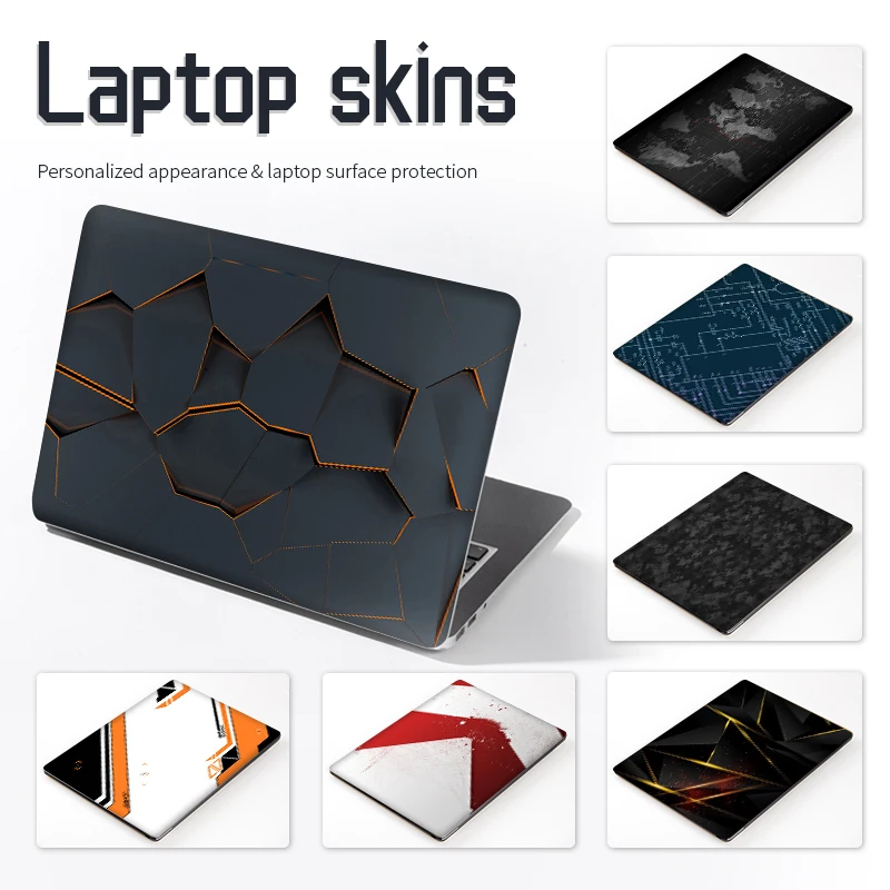 Fai Da Te Laptop Cover Skin Adesivi Notebook Pvc Skin12 "/13"/14 "/15"/17 "Adesivi Per Acer/Macbook/Lenovo/Asus/Hp/Dell Decorare Decalcomania