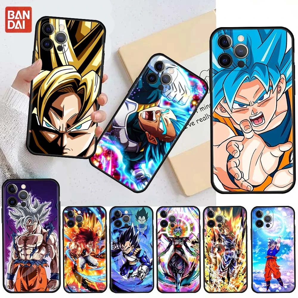 11 phone case Dragon Ball Z Super Saiyan Funda Case For Apple iPhone 13 11 12 Pro 7 XR X XS X Max 8 6 6S Plus 5 5S SE 2022 Phone Coque iphone 11 clear case