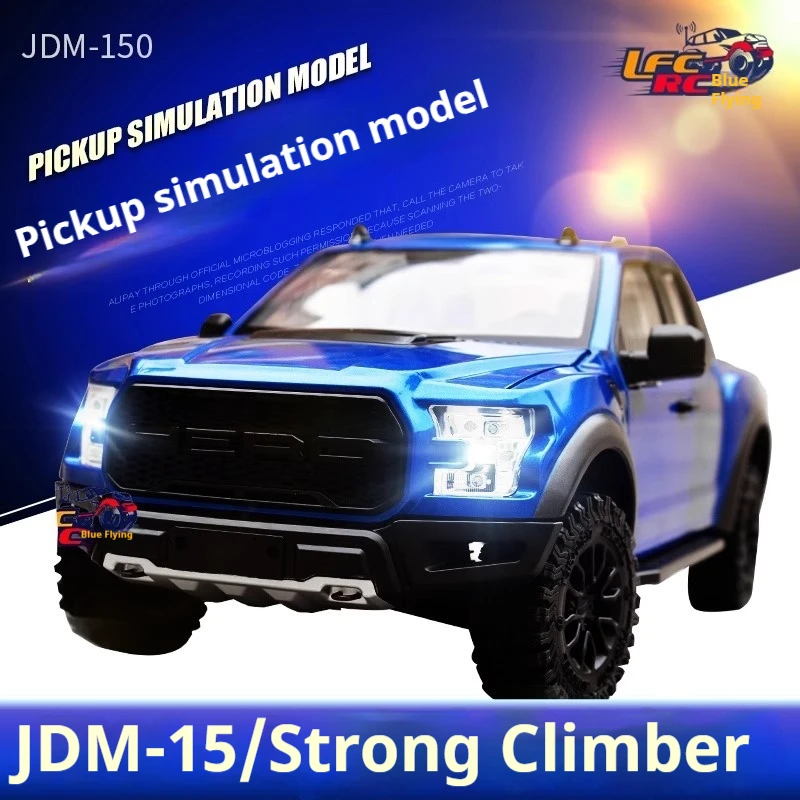 Static Point Model Jdm-150 1/10 Simulation F150 Pickup Truck Remote Control Climbing Car Remote Control Car Model Toy Gifts Gift 2