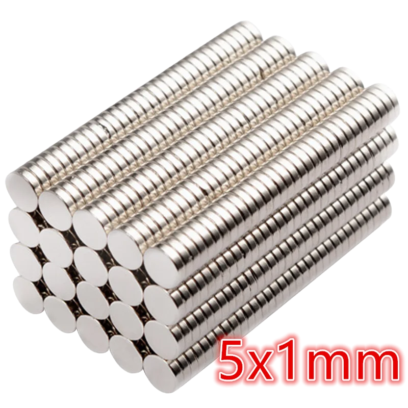 6mm Super Mini Round 5mm 1mmStrong imanes de neodimio potentes