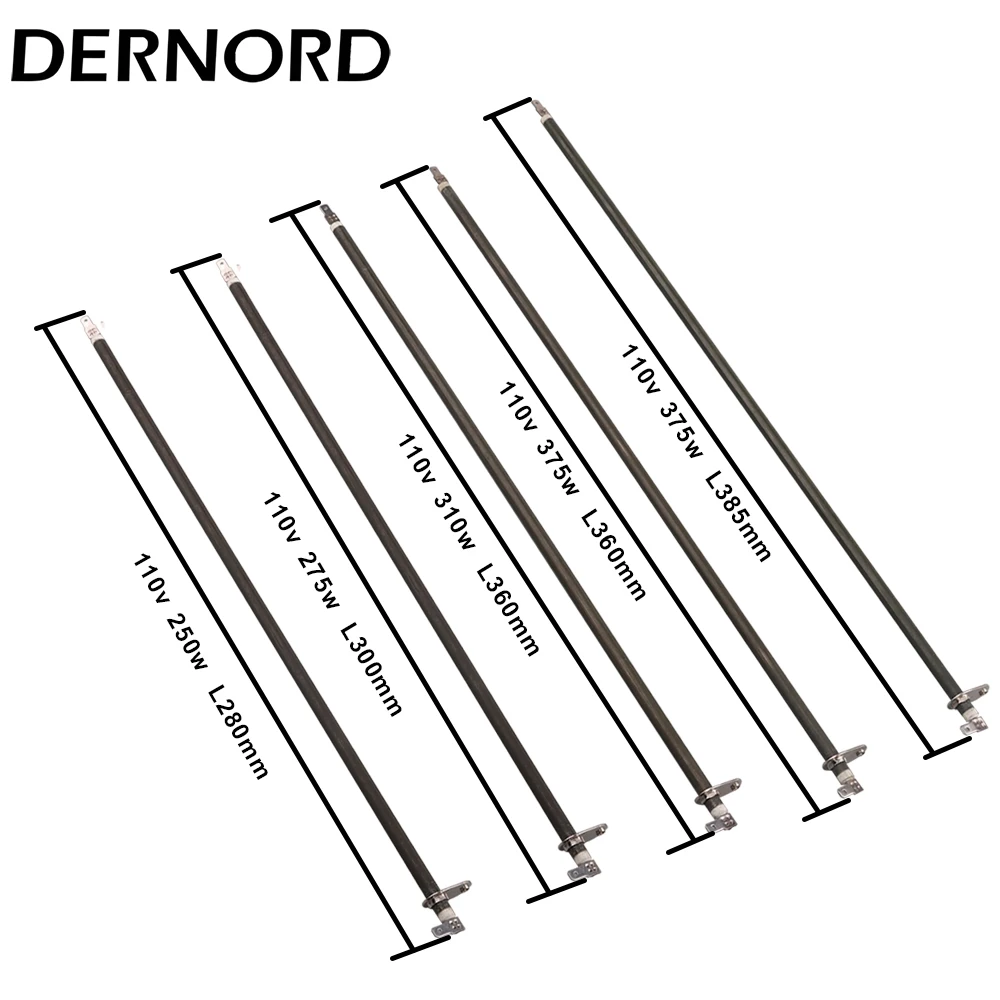 DERNORD 110V Air Heating Element with Round Metal Sheet Electric Oven