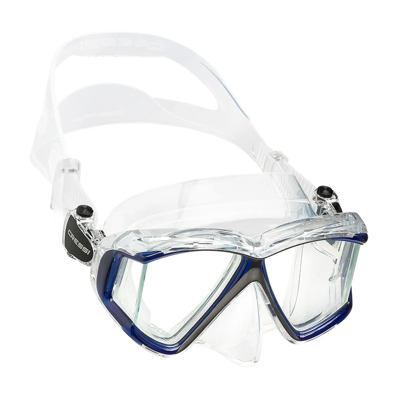 Cressi Scuba Diving Mask Swimming Snorkeling Underwater Professional Tempered Glass Lens Pano4 snorkeling diving mask diving mask diving goggles