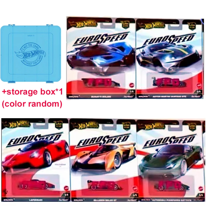 Original Hot Wheels Premium Car Culture Eurospeed Toy Boy 1/64