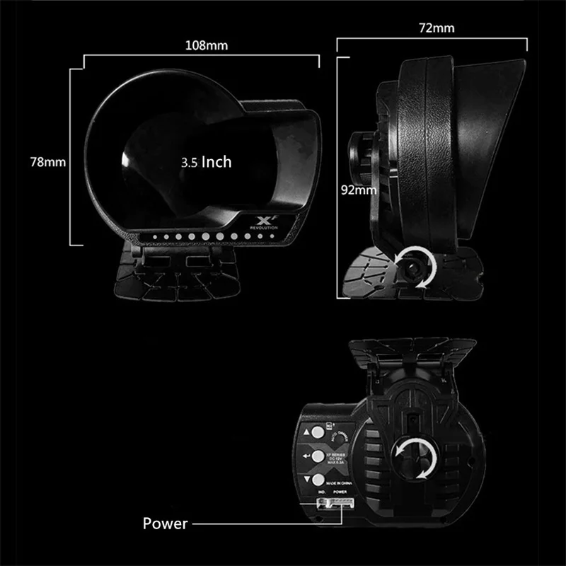 Fuel Level Gauge OBD2 digital for Car Afr RPM