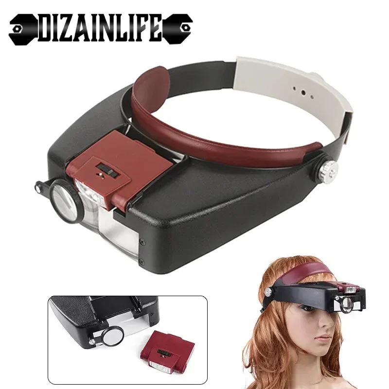 10XHeadbandGlassesMagnifierAdjustableSizeLEDMagnifierLoupeGlassesForReadingOptivisorMagnifierIlluminated-AliExpress1420