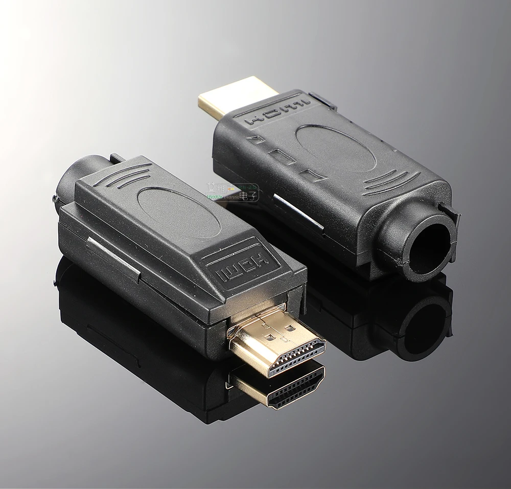 HDMI 2.0 Lötfreier Stecker DIY 4K HDMI-Kabel-Reparaturkopf Lötfreier Stecker Unterstützt 4K 60Hz – Detail 6