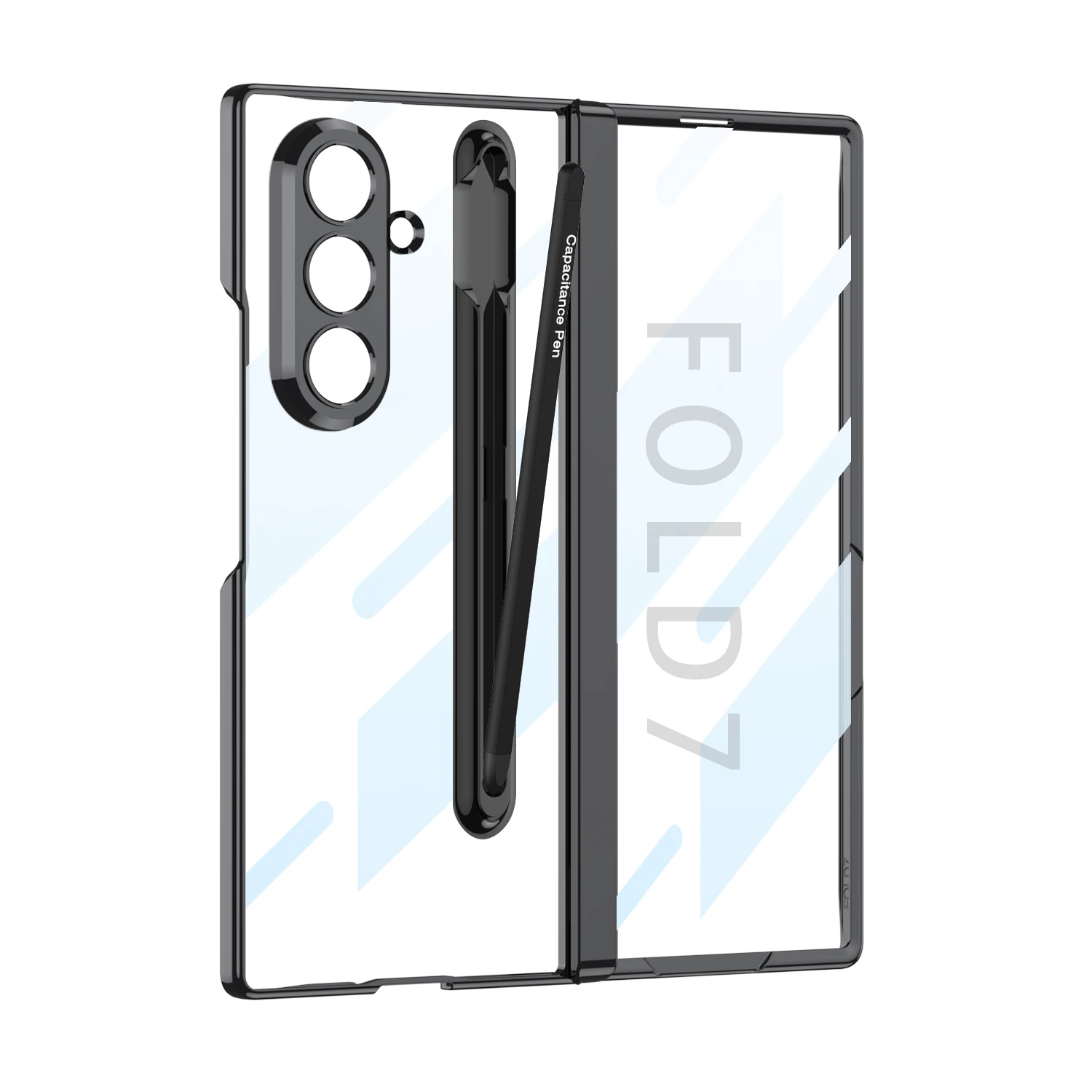 غلاف حماية شفاف مغناطيسي متوافق مع Samsung Galaxy...