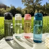 780ml/26oz BPA-Free Plastic Water Bottle, Leak-Proof & Fall-Proof, Transparent Large Capacity, Portable for Outdoor Travel