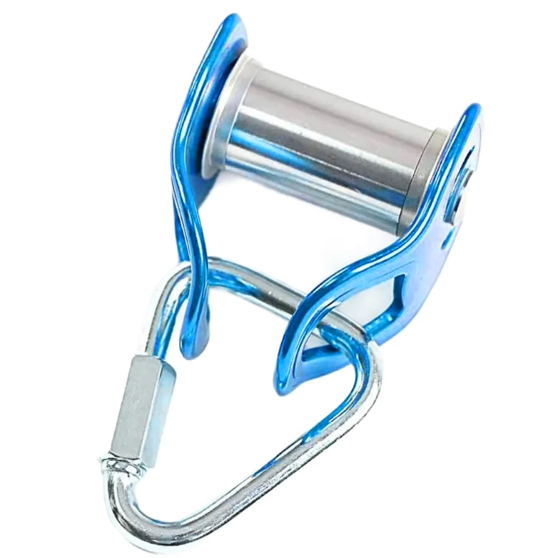 

Slider Slackline Pulley Zipline Pulley Sliding Slackline Pulley Replacement Steel Slider Rope Pulley for Slackline Drop Shipping