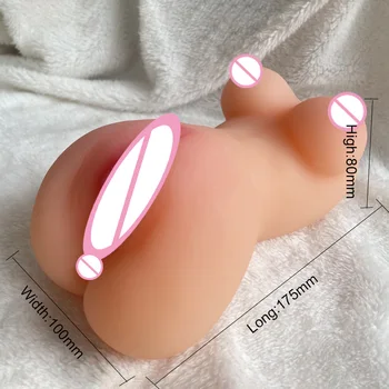 Artificial Vagina Anal for Man Soft Pocket Real Pussy Male Masturbators Cup Soft Realistic Vaginas Sex Toys for Men Sex Choop 3