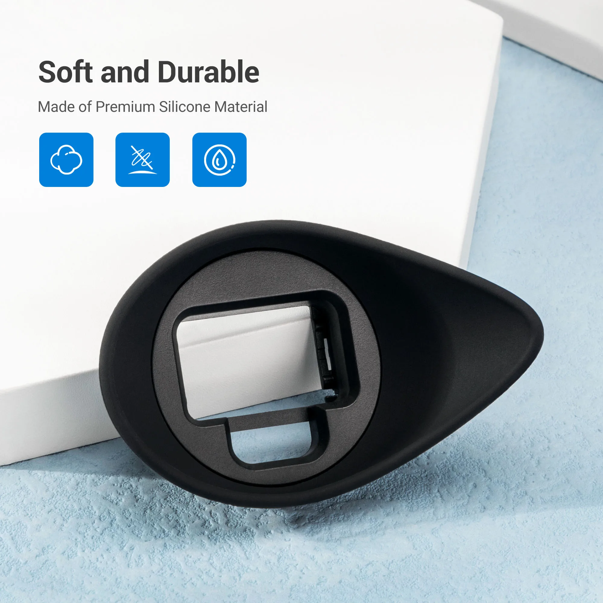 JJC 카메라 아이 컵 뷰 파인더 아이피스 아이 컵  A7M4 A7 IV A7IV A7SIII A7S III A7SM3 A1  FDA-EP19 아이 컵 교체