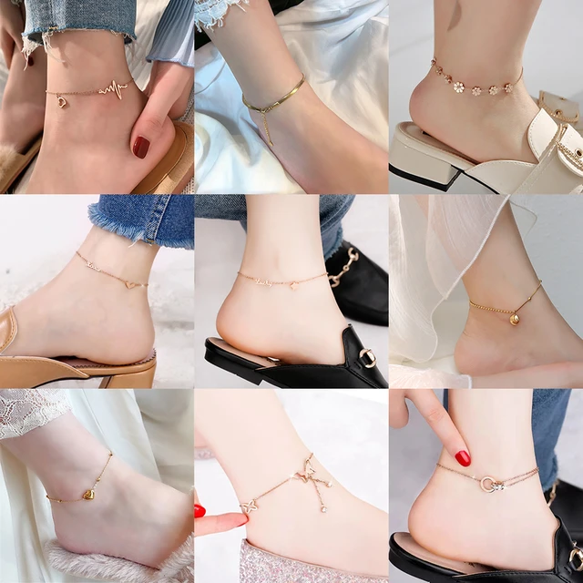 260 Best Bracelet cheville ideas  ankle bracelets, foot jewelry, ankle  jewelry