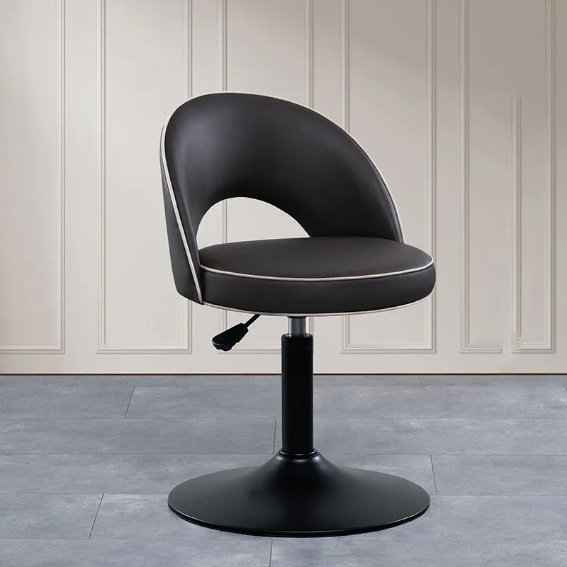 Nordic Modern Bar Chairs Dining Room Beige Beautiful Luxery Bar Stool Adjustable Height Confort Taburetes De Home Furniture