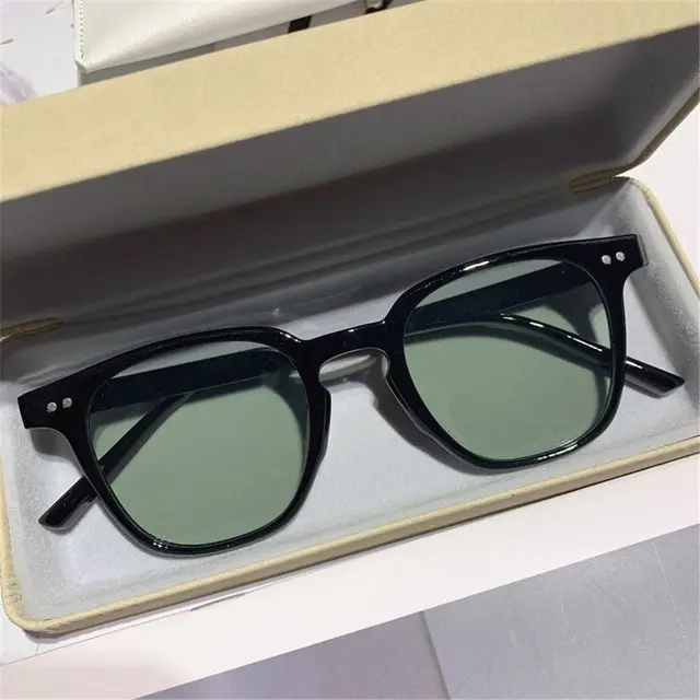 Vintage carré lunettes De soleil femmes hommes marque De luxe petites lunettes De soleil rondes femme concepteur petites lunettes Oculos De Sol mâle femme 1