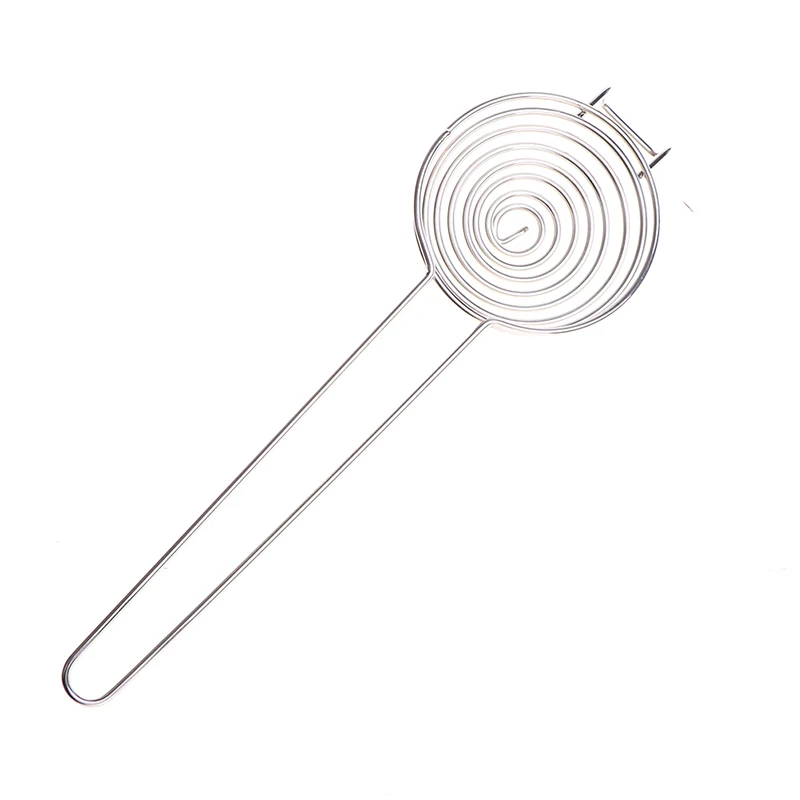 

Creative Elongated Handle Protein Egg White And Egg Yolk Separator Hot Pot Fence Stainless Steel Egg White Separator