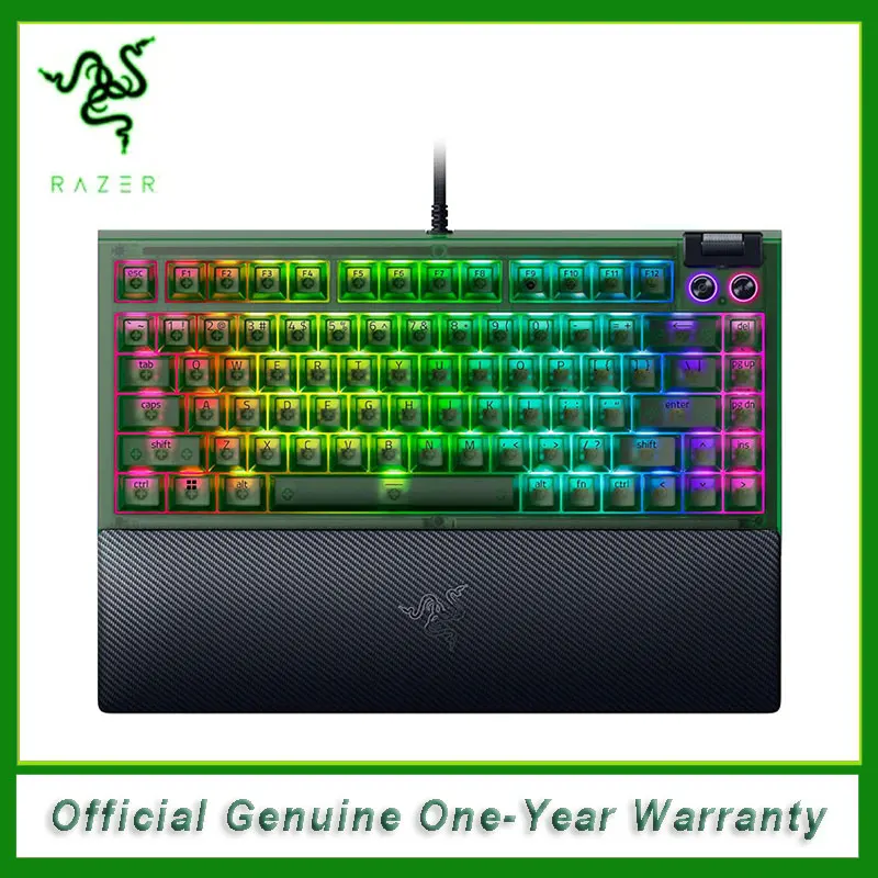 新品☆Razer★blackwidow v4 75%★Phantom Green Amazon.com: Razer BlackWidow V4 75% Mechanical Gaming