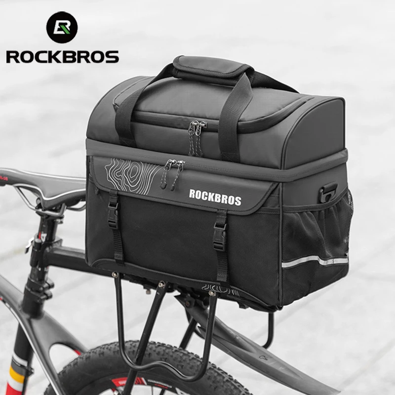 Rockbros Bike Saddle Bag Mountain Bicycle Trunk Pouch Waterproof Mtb