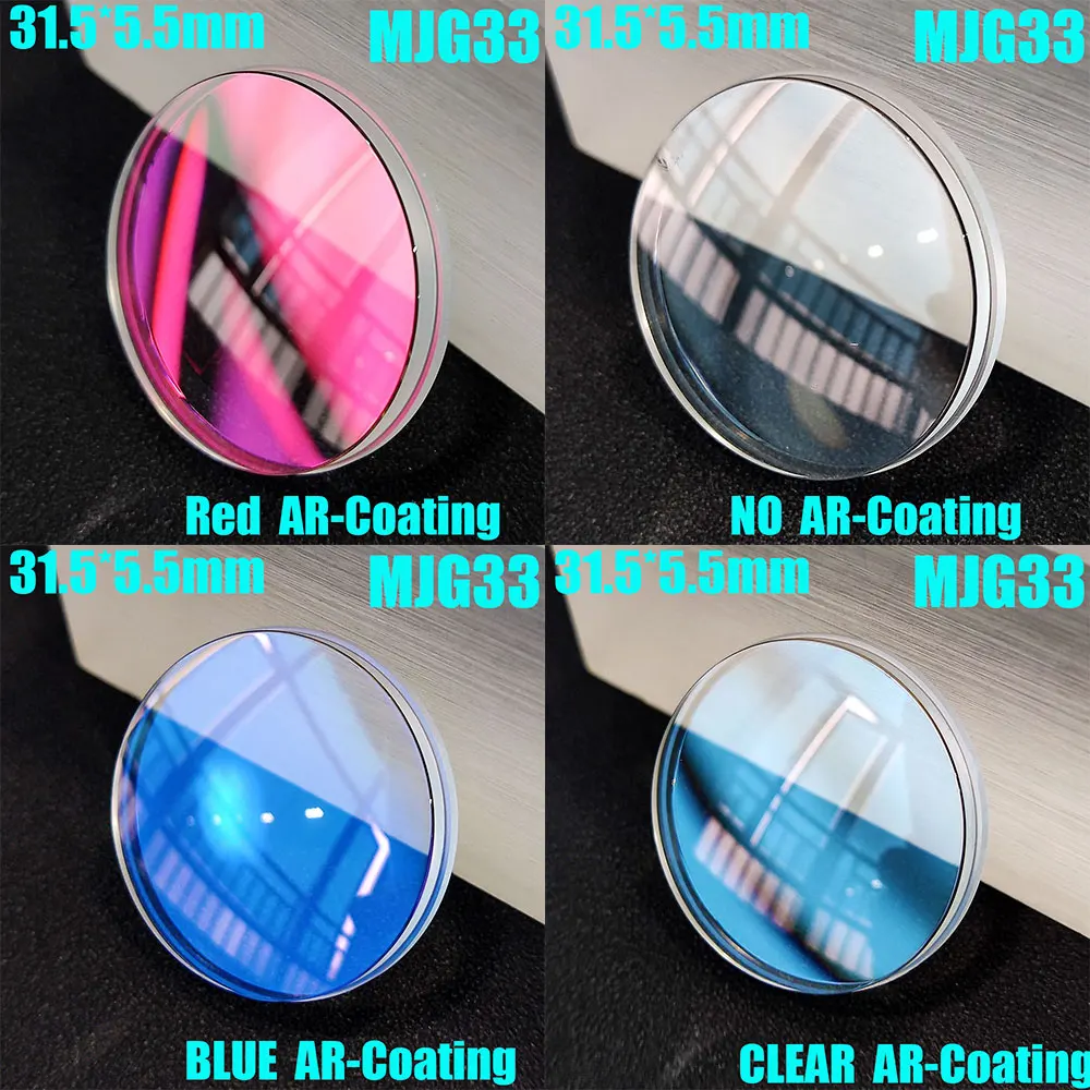 31.5*5.5Mmskx007 Srpd Single Dome Mineral Crystal Step Watch Sostituzione Del Vetro Srpd51K1 Srpd65K1 Srpd77K1 Muslimmod Parts