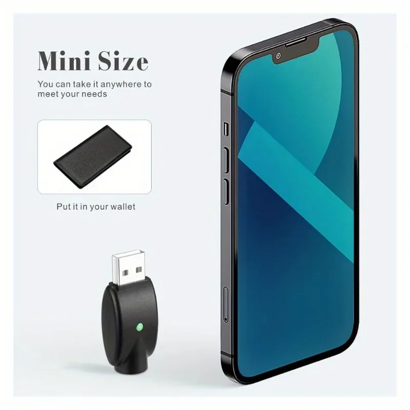 Smart USB Charger Cable, 3 USB Threaded Cables, Smart Charger Cable, Overcharge Protection Adapter with LED Indicator