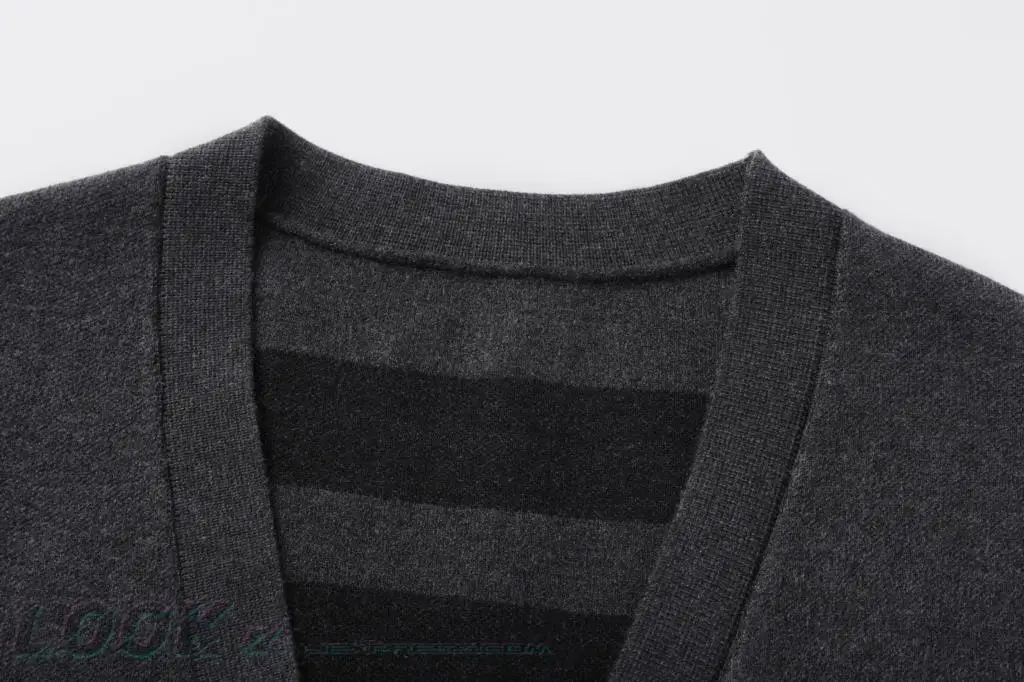 2023 New Popular Three-Color Striped Men's Cardigan Coat,Trendy Striped Men's Cardigan Coat - Wool Knitwear,Sweater Cardigan