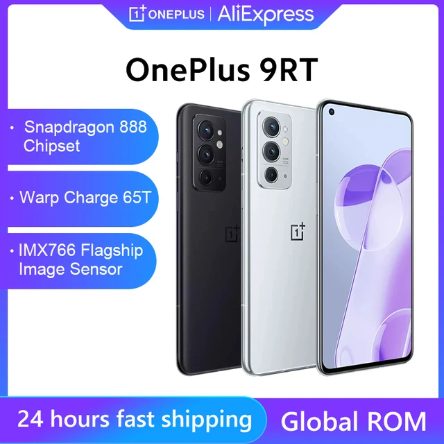 OnePlus 9RT 5G Smartphone Global Rom 8GB 128GB Snapdagon 888 Octa Core 120Hz 6.62 inches AMOLED 65 Warp Charging Android 11 NFC 1