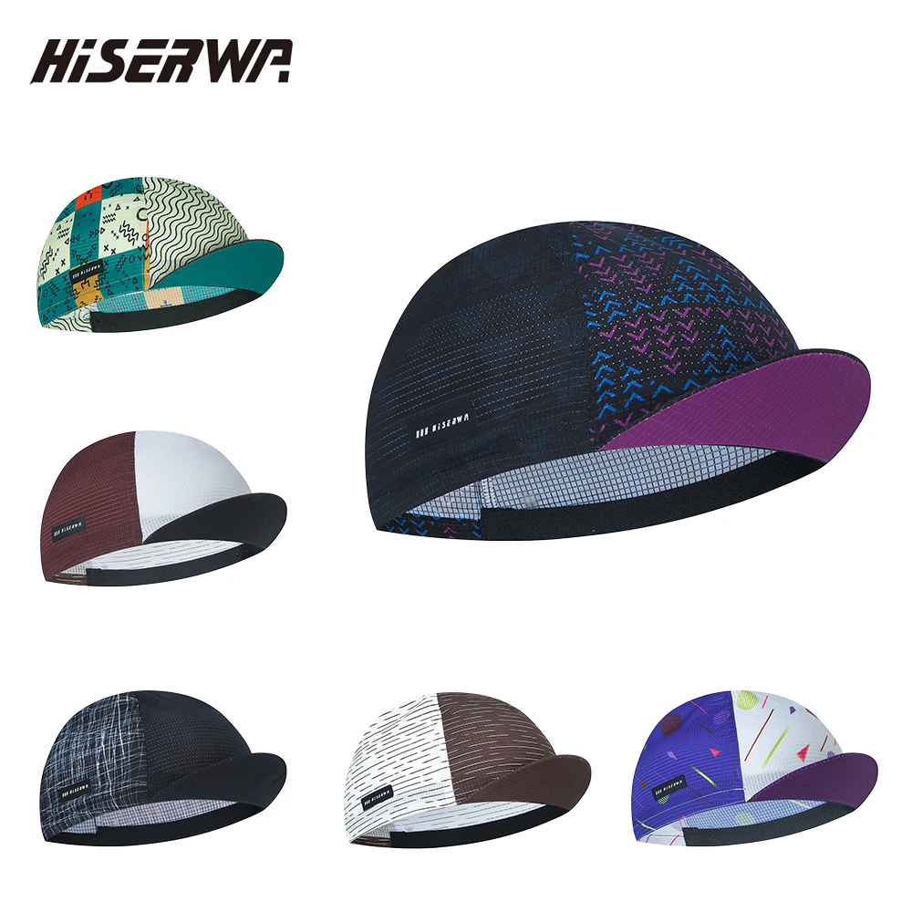 

HISERWA 2023 New Cycling Caps Quick dry Bike Hats Under Helmet Summer Outdoor Bicycle Helmet Liner Biking Caps