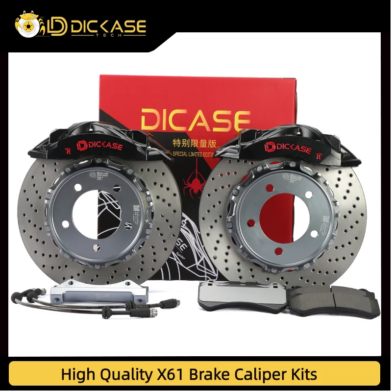 Dicase Oem 6 Pot Big Brake Caliper High Performance Brake Kit With