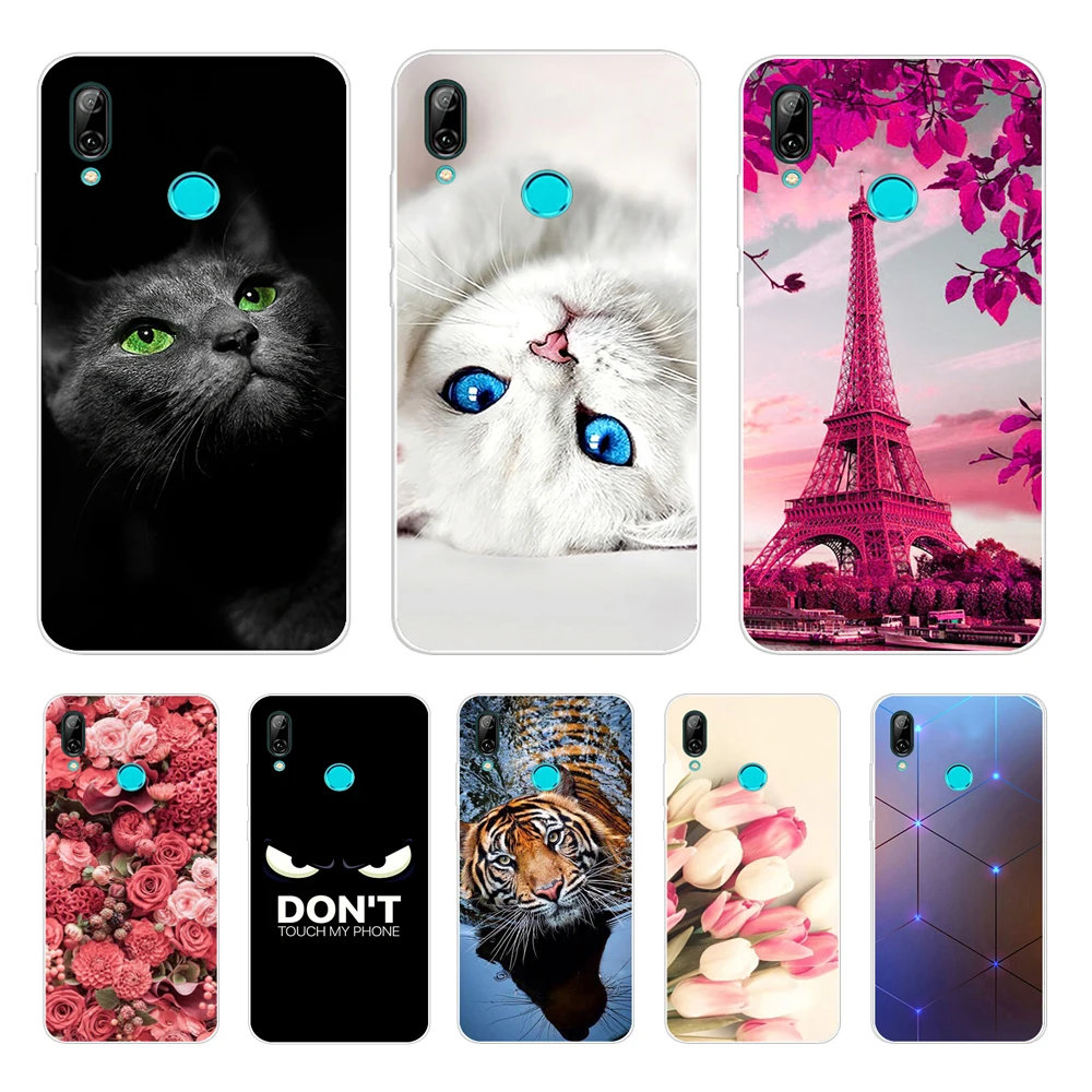 For Huawei P Smart 2019 Case Bumper Soft Tpu Psmart 2019 Silicone Case For Huawei P Smart 2019 Pot-Lx3 Pot-Lx1 6.21 Phone Cases