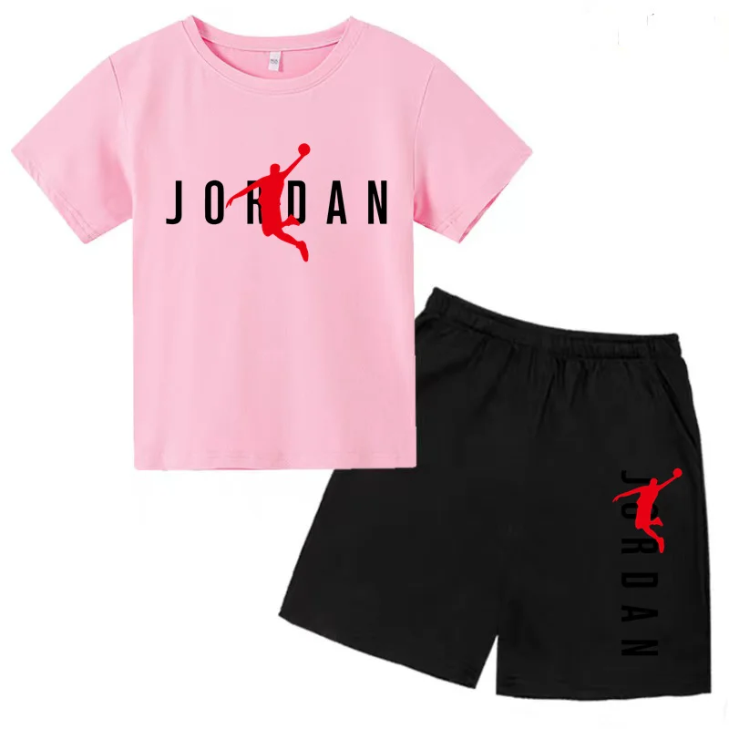 Sportset Kids Summer Outdoor Printed T-shirt Boys Girls Teen Summer Short Sleeved Sunny Charming Kids Casual T-shirt Ages 3-13 kids t shirt