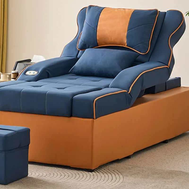 Spa De Pedicure Chair Salon Chairs With Wheels No Plumbing Professional Barber Promotion Baby Rocking Cart Feet Rest Foot Bed