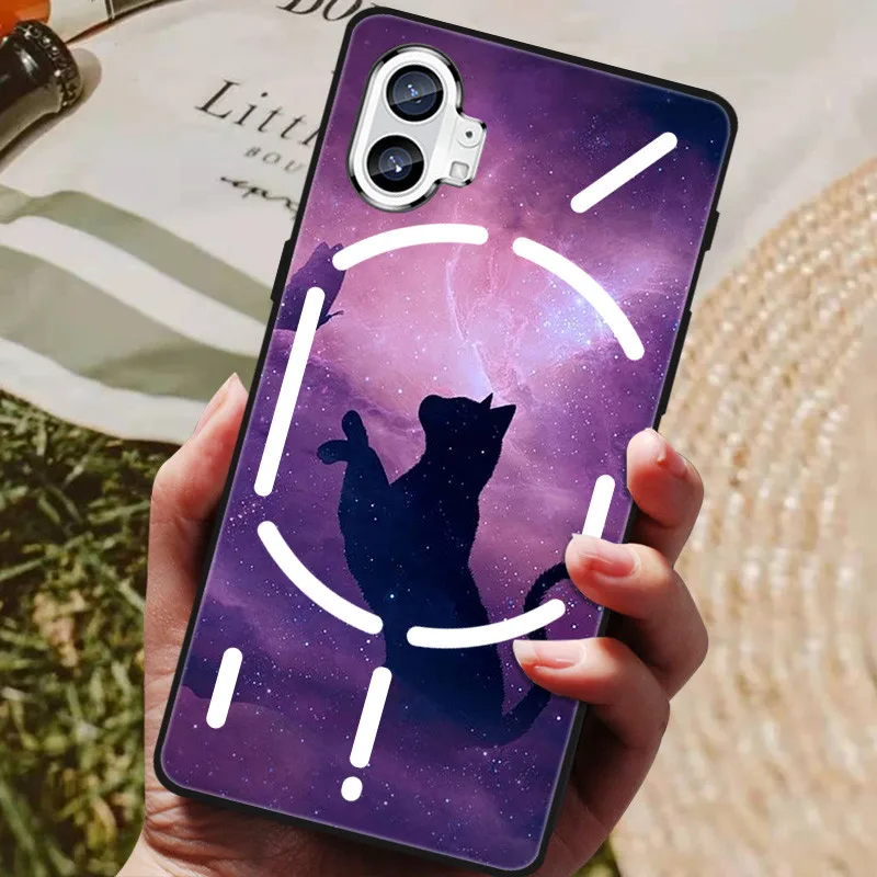 Black Antiknock Soft TPU Protective Phone Case Cover