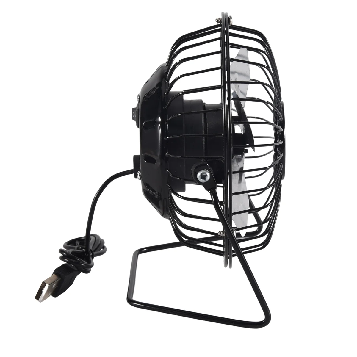 Mini Solar Panel Powered Ventilator Fan Portable 5W 4 Inch Greenhouse Solar Exhaust Fan for Office Outdoor 6