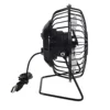 Mini Solar Panel Powered Ventilator Fan Portable 5W 4 Inch Greenhouse Solar Exhaust Fan for Office Outdoor 6