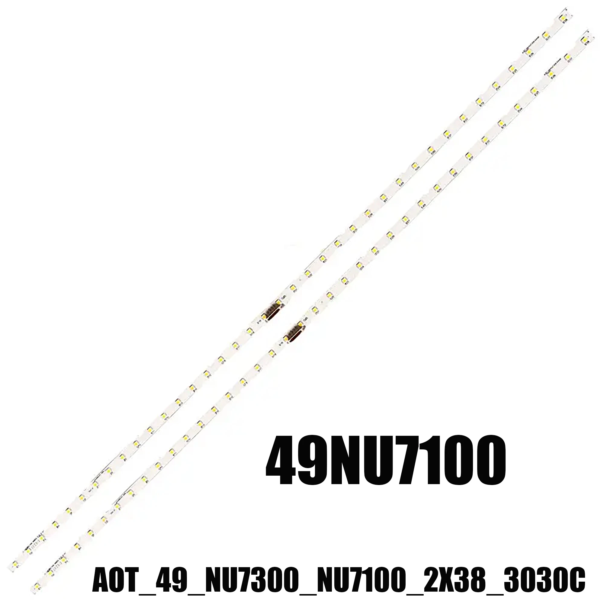 LED-strip-38leds-For-Samsung-UE49NU7120-49NU7100-AOT-49-NU7300-NU7100 ...
