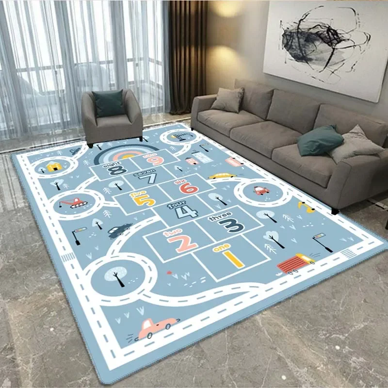 3D Gamer Carpet Decor Large Kids Game Area Rug Gaming Living Room Mat Teen Bedroom Controller Gamer Boy Gift Anime Carpet