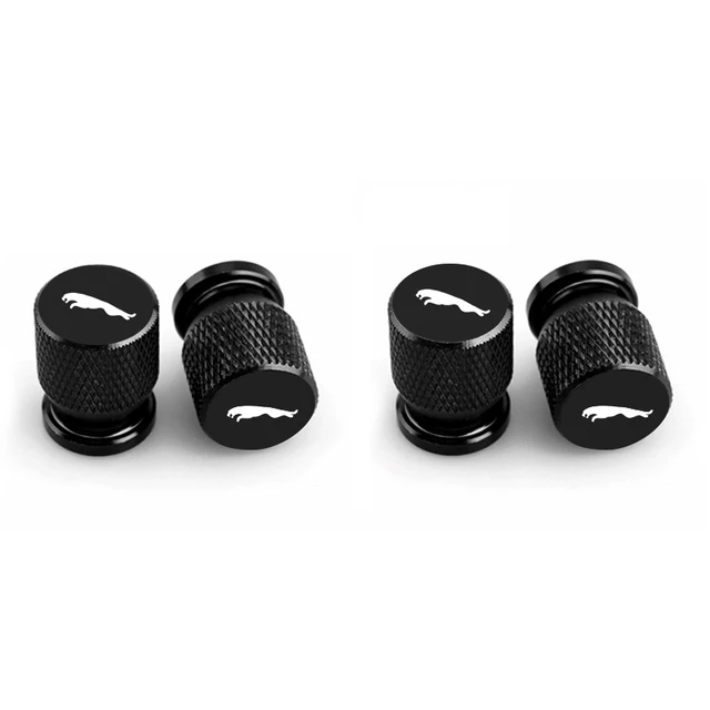 4pcs Car Wheel Tire Alloy Valve Caps Emblem Metal Cap Case For Jaguar XF XE XJ F-Type F-Pace XFR XKR XEL XFL XK XJL XJ6 E-Pace