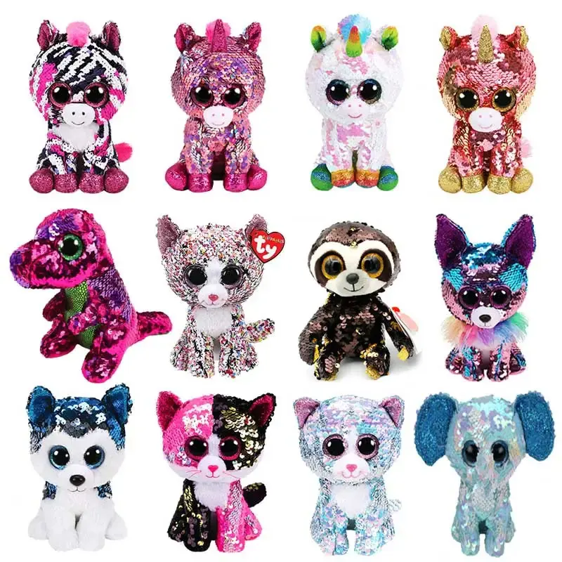 Peluche Ty Licorne à sequins en livraison gratuite