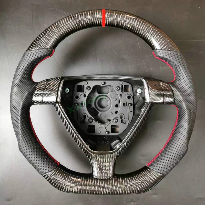 Customized 100 Carbon Fiber Car Steering Wheel For Porsche 997 987