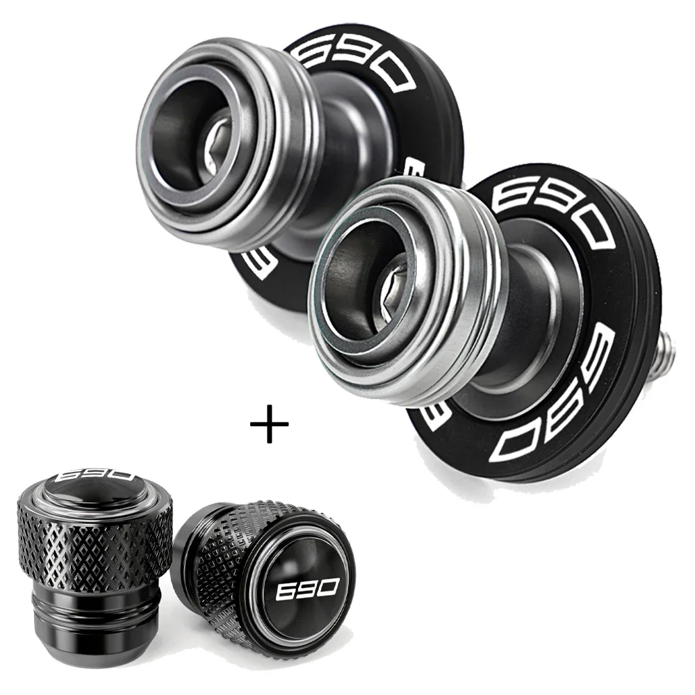 Motorcycle Swingarm Spools Slider Stand Screws Valve Caps - Premium Quality Accessories