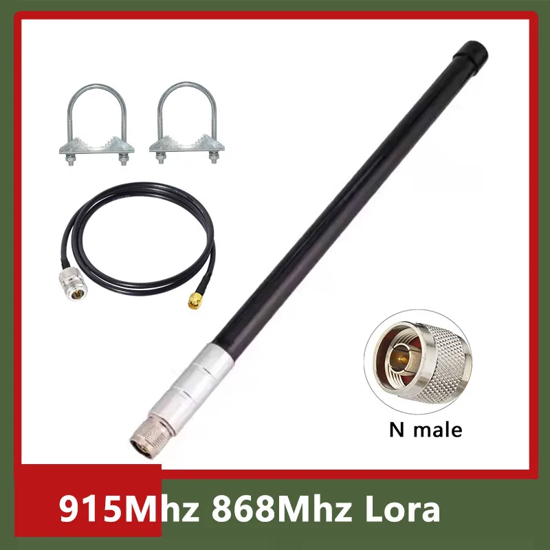 Outdoor Waterproof 868MHz 915Mhz Lora Fiberglass Antenna OMNI Antenna ...