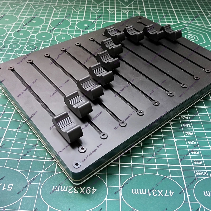 10웨이 페이더 USB 인터페이스 MIDI 컨트롤러 음악 호스트 소프트웨어용 맞춤형 CC 정보