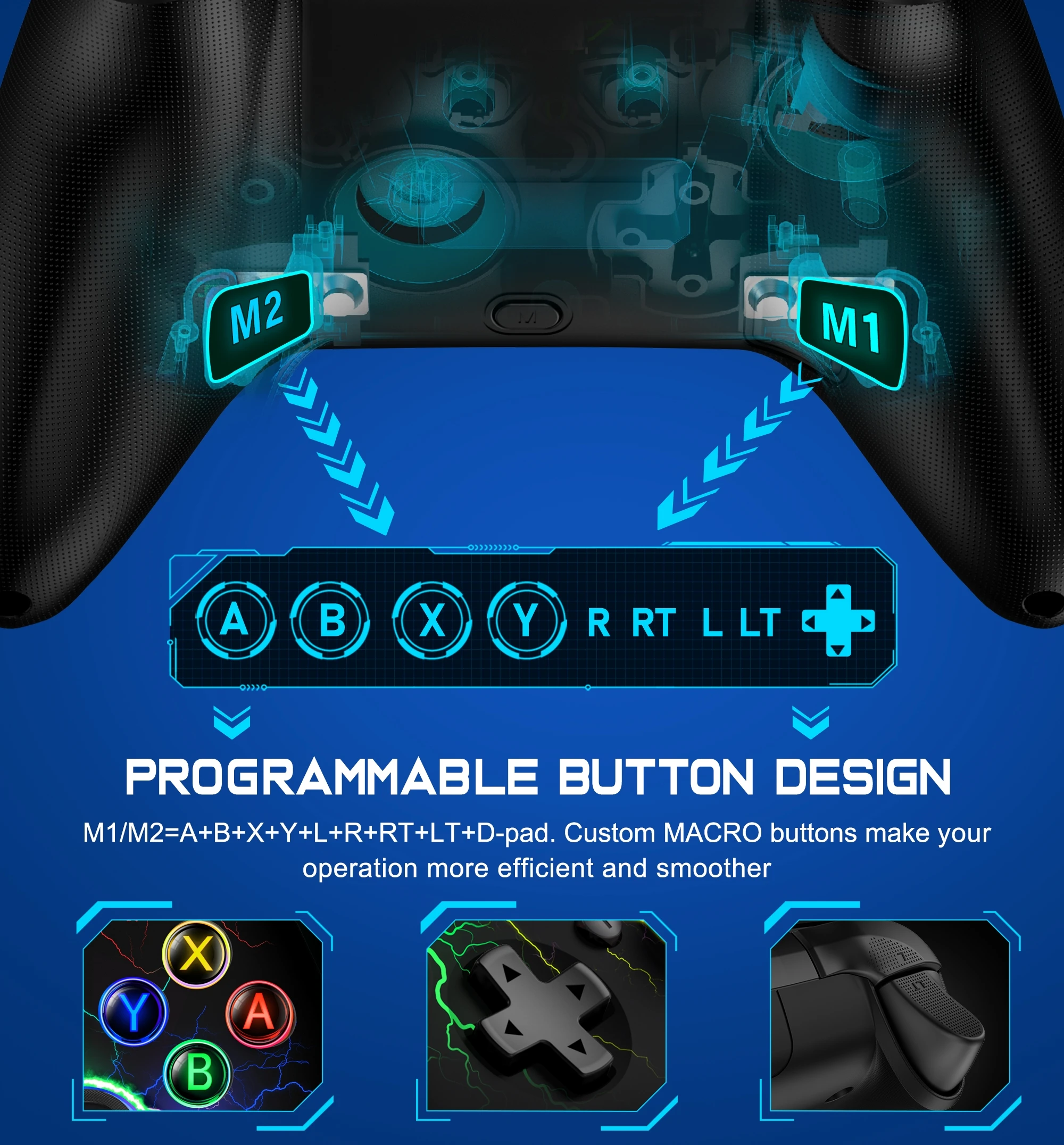 BEBONCOOL Q212  е, iOS, ȵ̵, ٵ ġ, ġ Ʈ, ġ OLED Ʈѷ, α׷  ͺ 